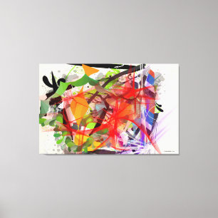 "CHAOS" - ARTE DE CANVAS - DEBBIE DAVIDSOHN - REGA