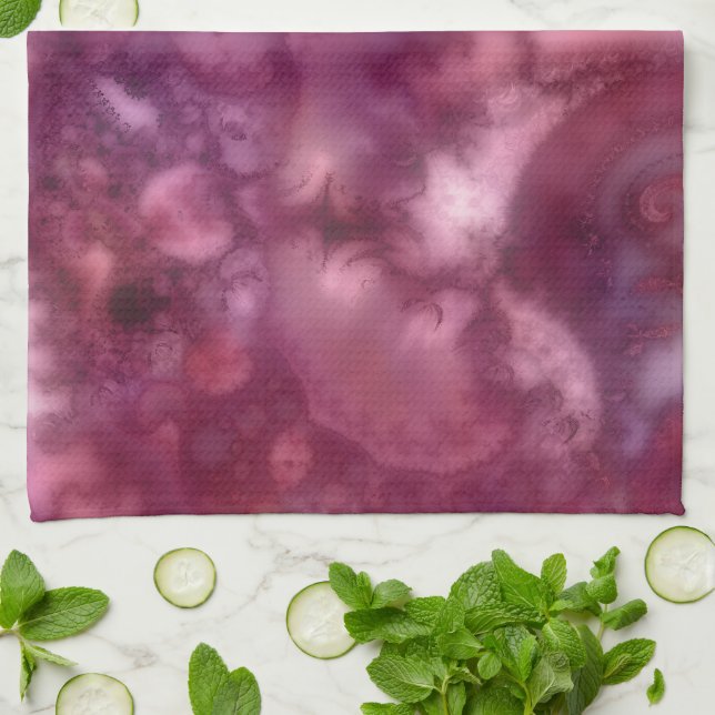 Chaos Tie-Dyed Kitchel Toalla (Doblado)