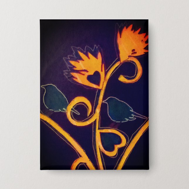 Chapa 2 Aves de amor (Anverso)