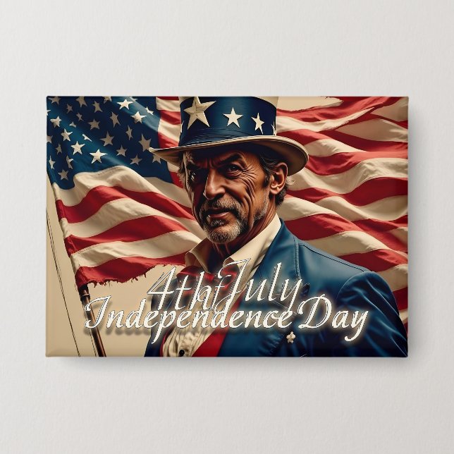 Chapa 4 de julio - Espíritu de independencia (Anverso)