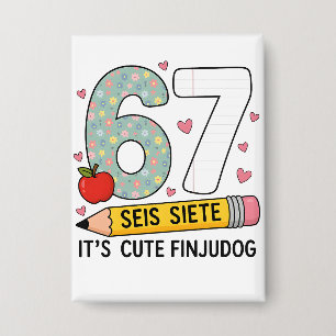 Chapa 6 7 Seis Siete Profesor Adorable Aula Bilingüe