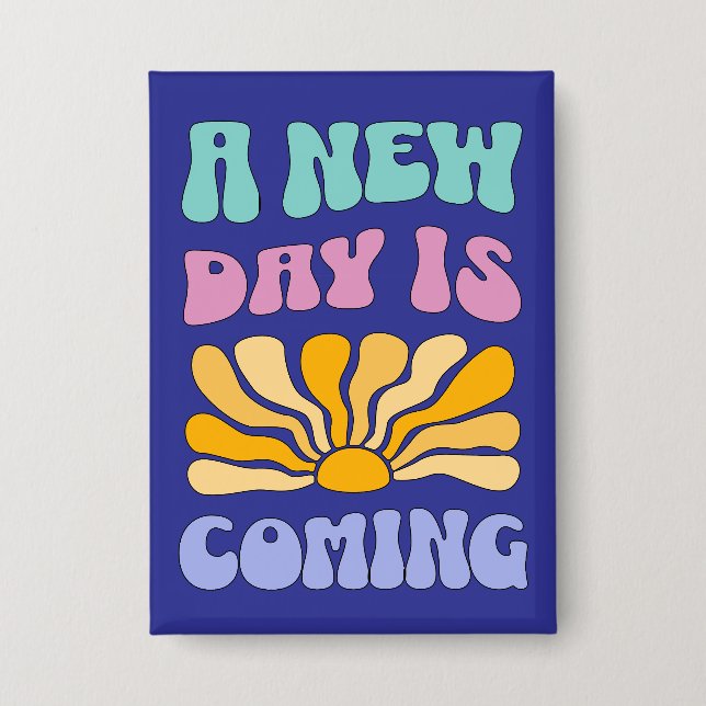 Chapa A New Day is Coming (Anverso)