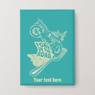 Chapa Accidente de la bifurcación en la motocicleta