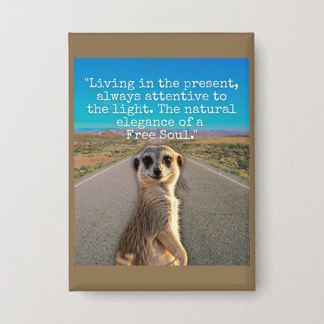 Chapa Adventurous Meerkat Living (Anverso)