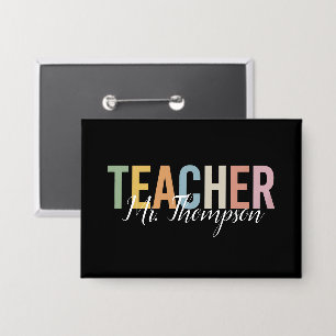 Chapa Agradecimiento Personalizado al Profesor Regreso a