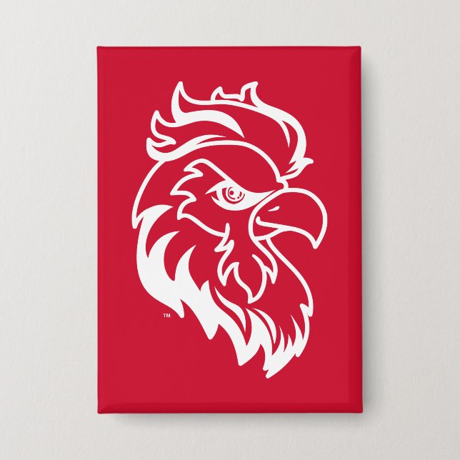 Chapa Aguila Roja de la Universidad Estatal de Jacksonvi (Anverso)