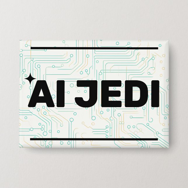 Chapa AI Jedi™ Button (Anverso)