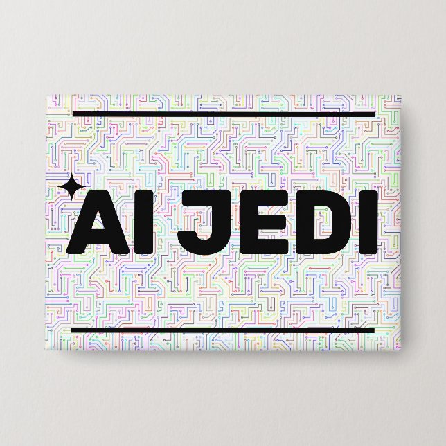 Chapa AI Jedi™ Button (Anverso)