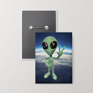 Chapa Alien - Paz contra Rótulo