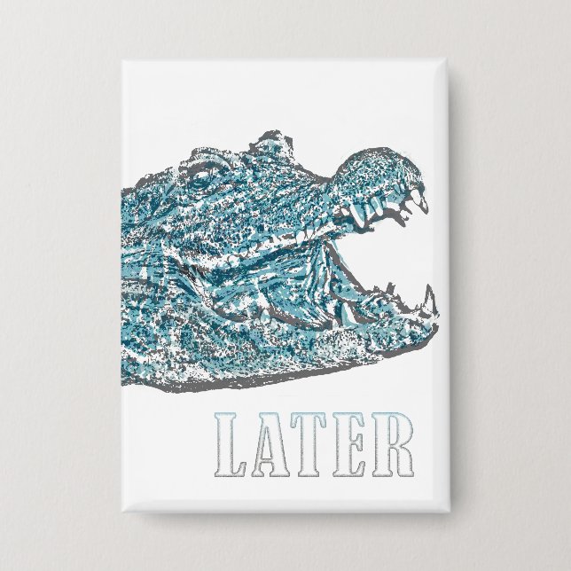 Chapa Alligador posterior (Anverso)