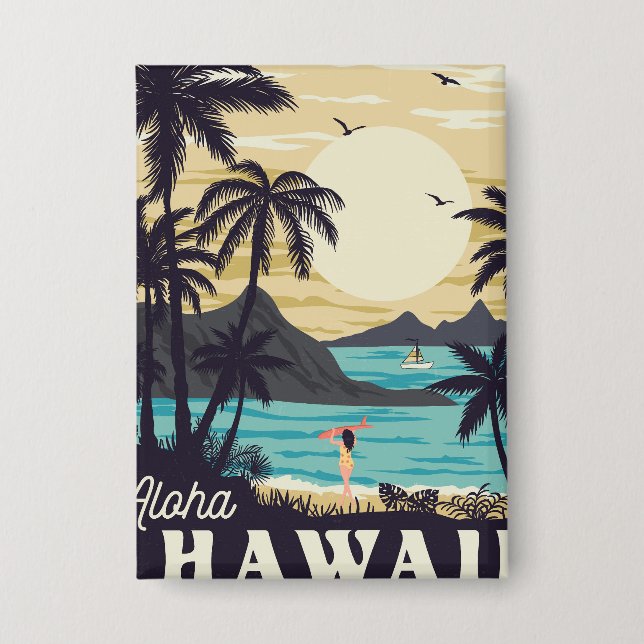 Chapa Aloha Hawaii (Anverso)