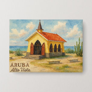 Chapa Alto Vista Aruba acuarela