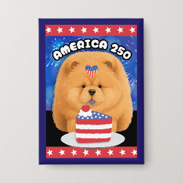 Chapa AMÉRICA 250  Chow Rojo