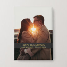 Amo por la foto del aniversario moderno