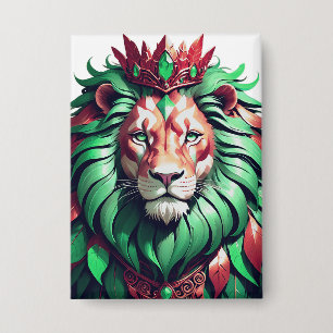 Chapa Arte Gráfico Premium del Rey Animal Feroz P