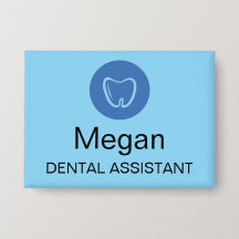 Asistente Dental Etiqueta Moderna Profesional 