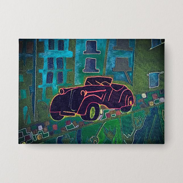 Chapa Automóvil tradicional (Anverso)