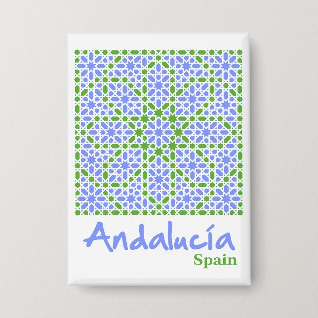 Chapa Azulejos Andaluzes 7 (Anverso)