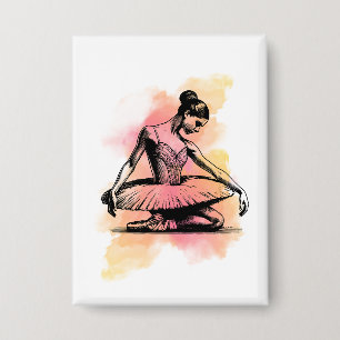 Chapa Bailarina bailando en color 