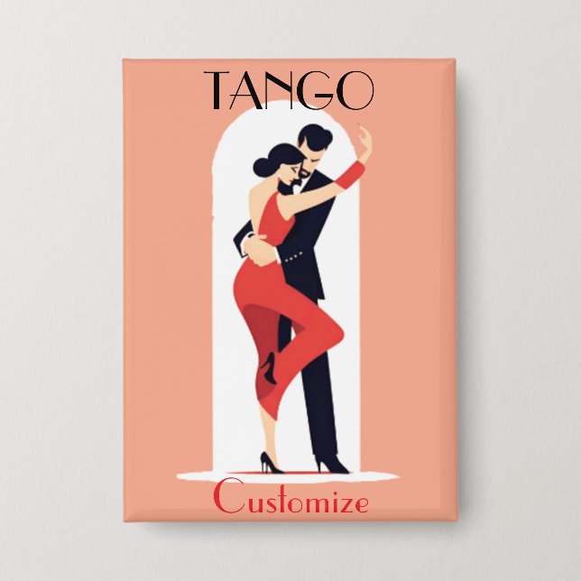 Chapa Bailarines de tango Thunder_Cove (Anverso)