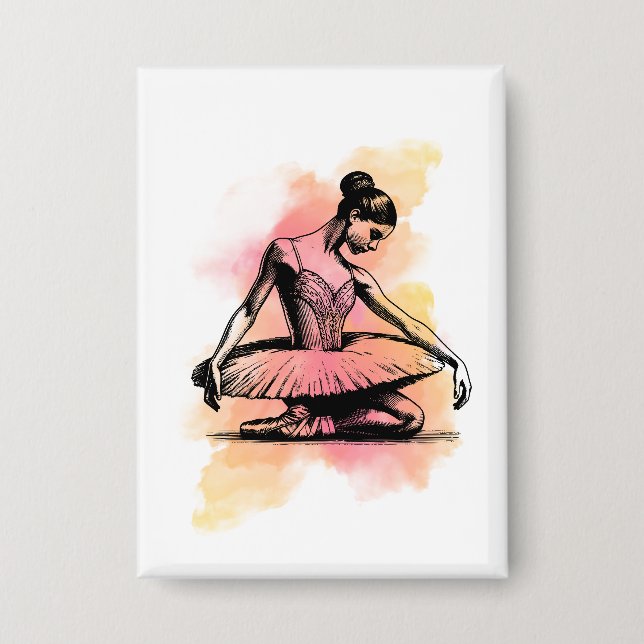 Chapa Ballerina Dancing in Color  (Anverso)