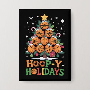 Chapa Baloncesto Navideño Vacaciones Deportes