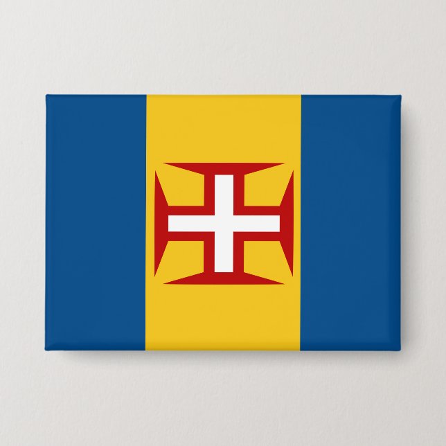 Chapa Bandera de Madeira (Anverso)