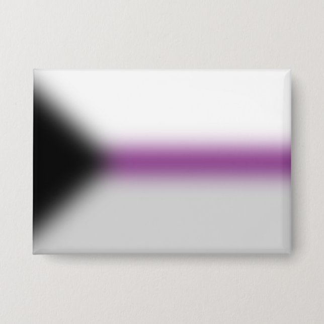 Chapa Bandera de Orgullo Demisexual Gradiente – Bandera  (Anverso)
