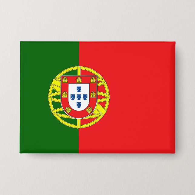 Chapa Bandera de Portugal (Anverso)