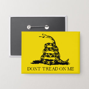 Chapa Bandera Gadsden de serpiente de cascabel: Lucha, R