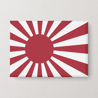 Chapa Bandera solar imperial en ascenso de Japón, Edo a 