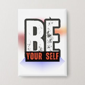 Chapa BE YOURSELF – Bold Motivational Typography Design