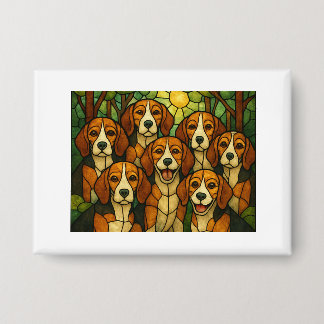 Chapa Beagle Buttons  einfach süss