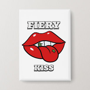 Chapa Beso Fuego Clásico