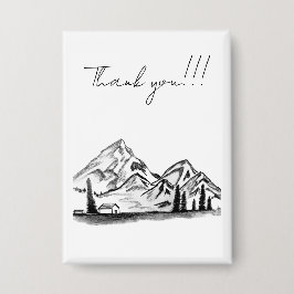 Chapa black and white sketch of Mountains