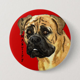 Chapa Bloque de color Bullmastiff