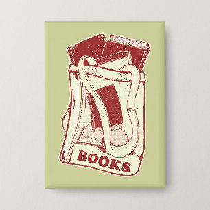 Chapa Bolsa de libros que me encanta leer