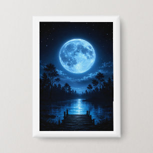 Chapa Bosque Celestial Iluminado por la Luna Estética