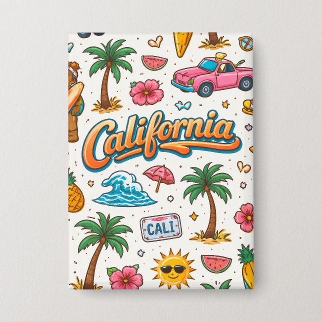 Chapa Brillo de California (Anverso)