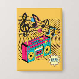 Chapa Buzón de audio retro.