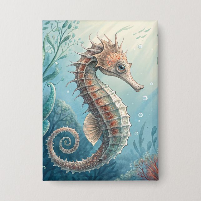 Chapa caballito de mar (Anverso)