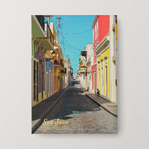Chapa Calle Empedrada de San Juan Viejo Fotografía