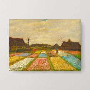 Chapa Camas de flores Vincent Van Gogh en Holanda