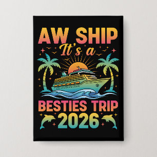 Chapa Camiseta de viaje de chicas Aw Ship es un viaje de