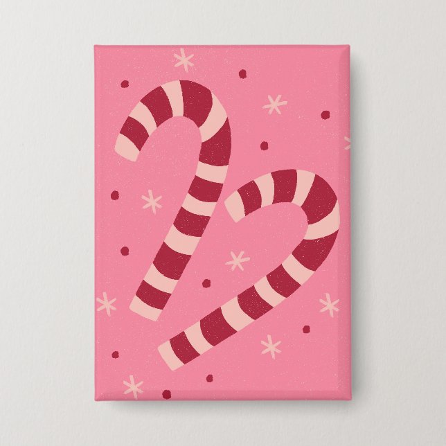 Chapa Candy canes (Anverso)