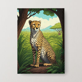 Chapa Cheetah in Lush Forest