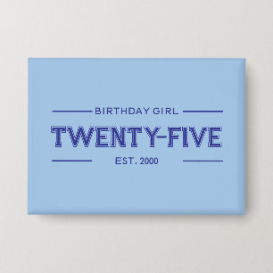 Chapa Chica Cumpleañera Personalizada