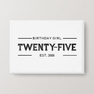 Chapa Chica Cumpleañera Personalizada