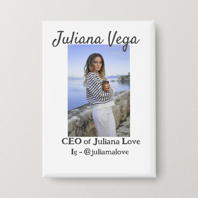 Chapa CHICA jefe jefe de empresa director ejecutivo mane (Anverso)