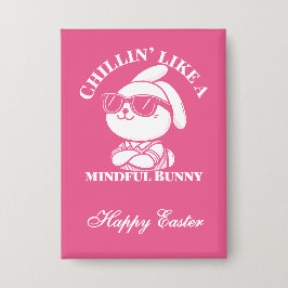Chapa Chillin’ Like a Mindful Bunny - Diversión de Pascu